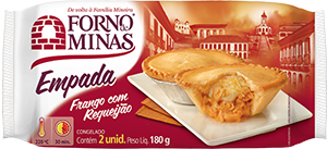 Empada de Frango com Requeijão