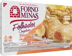 Folhado de Banana Com Canela