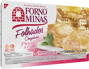Folhado de Presunto e Queijo