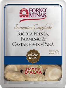 Sorrentino Ricota Fresca, Parmesão & Castanha-do-Pará