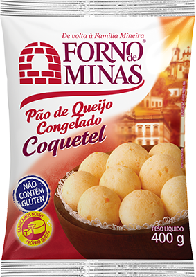 Pão de Queijo Coquetel 400g