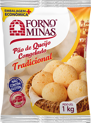 Pão de Queijo Tradicional 1KG