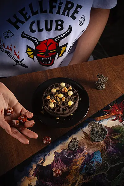 Foto da receita: Waffle eleven caramelo