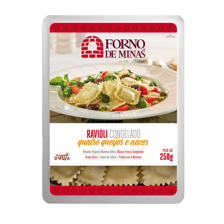 Ravioli Quatro Queijos & Nozes