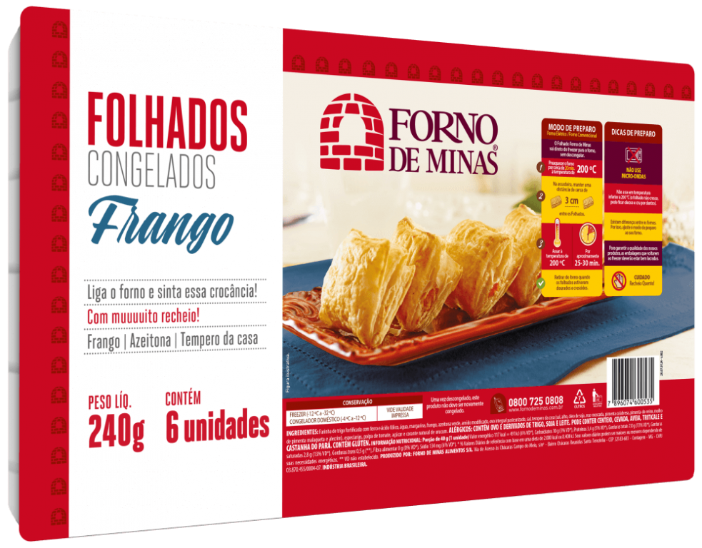 Folhado | Frango