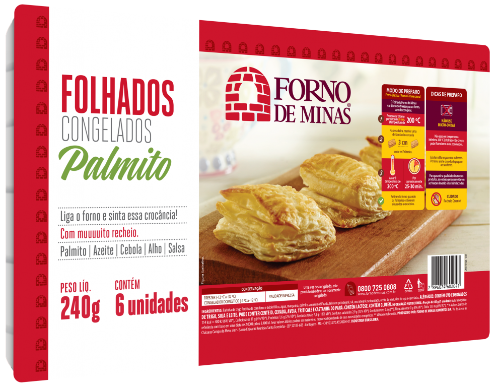 Folhado de Palmito