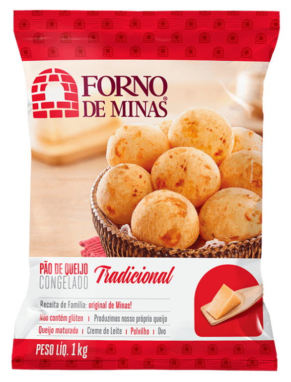 Pão de Queijo Forno de Minas | Tradicional (1kg)