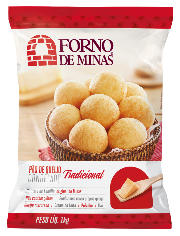 Pão de Queijo Tradicional 1KG