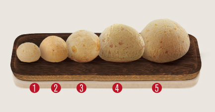 4. Pão de Queijo Max Lanche (70g)