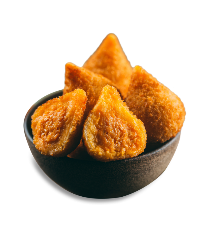 Coxinha Frita Congelada | Frango com Requeijão (35g)