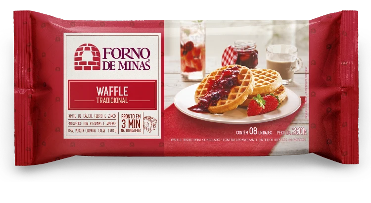 Waffle Forno de Minas | Tradicional