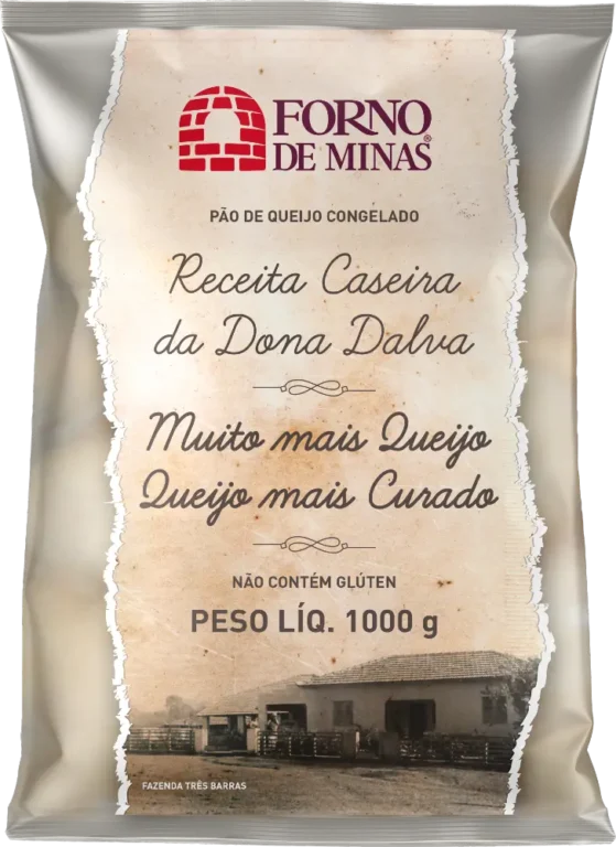 Pão de Queijo Forno de Minas | Receita Caseira da Dona Dalva (1kg)