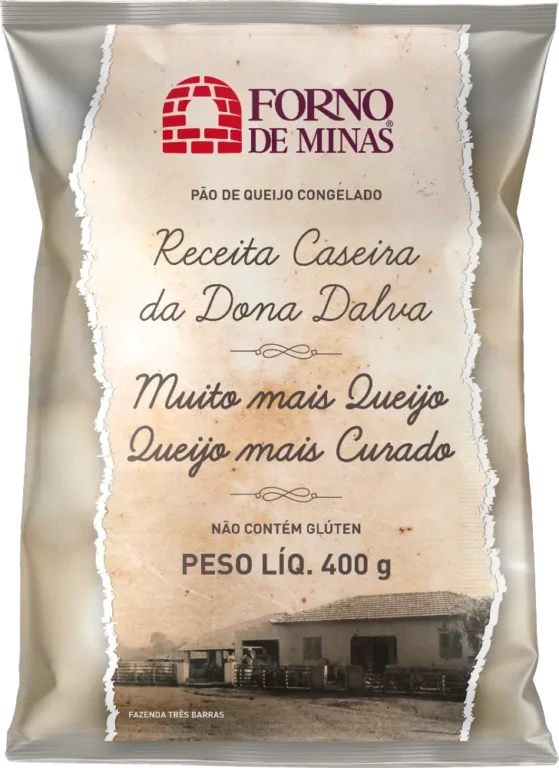 Pão de Queijo Forno de Minas | Receita Caseira da Dona Dalva (400g)
