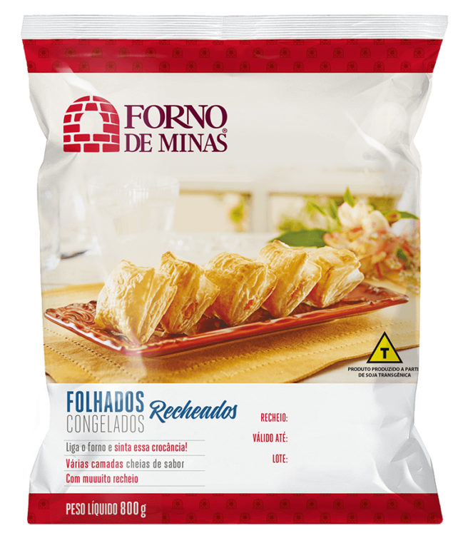 Folhado | Frango (800g)