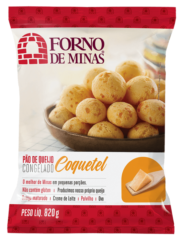 Pão de Queijo Forno de Minas | Coquetel (820g)