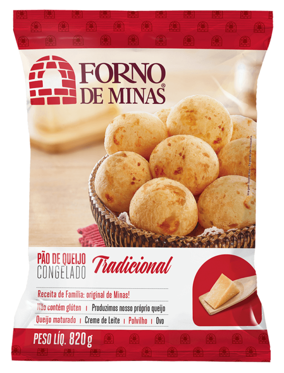 Pão de Queijo Forno de Minas | Tradicional (820g)