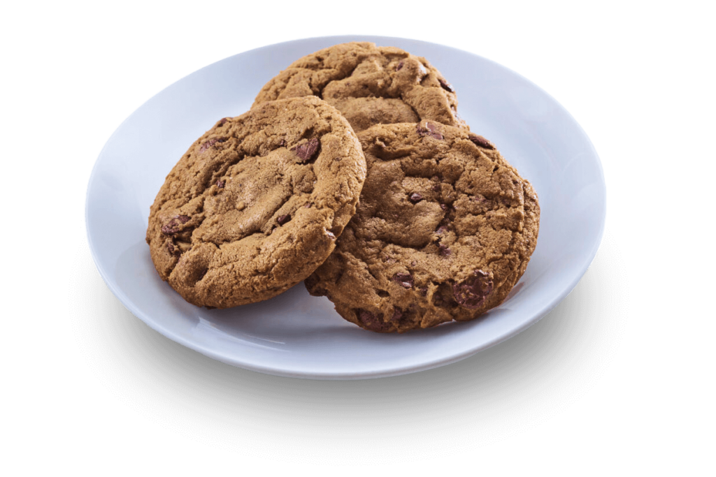 Cookie Assado e Congelado | Baunilha com Gotas de Chocolate (45g)